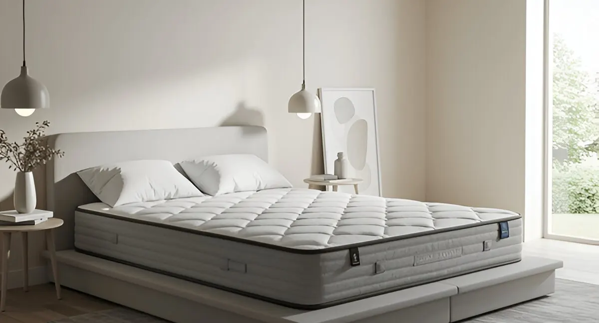 Layers of a high-quality mattress